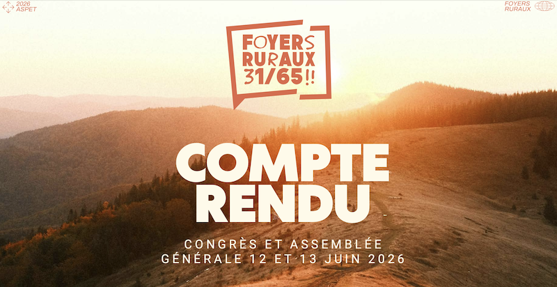 Compte-rendu AG-Congrès 2026