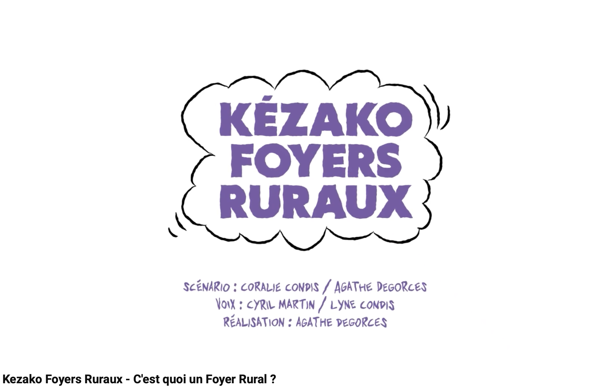 Kezako Foyers Ruraux : un nouvel outil pour le réseau 